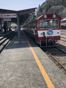 井川線列車千頭