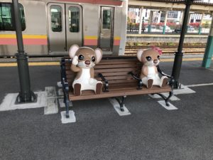 新津駅オコジロウ＆オコミ