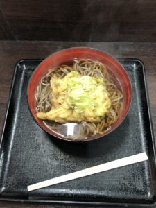 一ノ関かき揚げそば