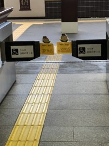 日光駅改札口