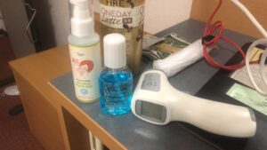 対コロナ用装備品