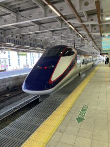 E2系1000番台新庄駅