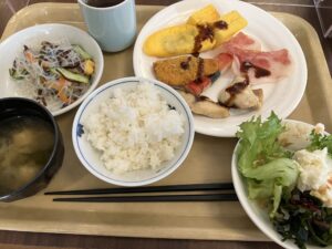 2日目の朝ご飯
