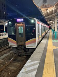 弥彦線東三条行き