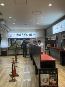万代シティバスセンターそば屋さん